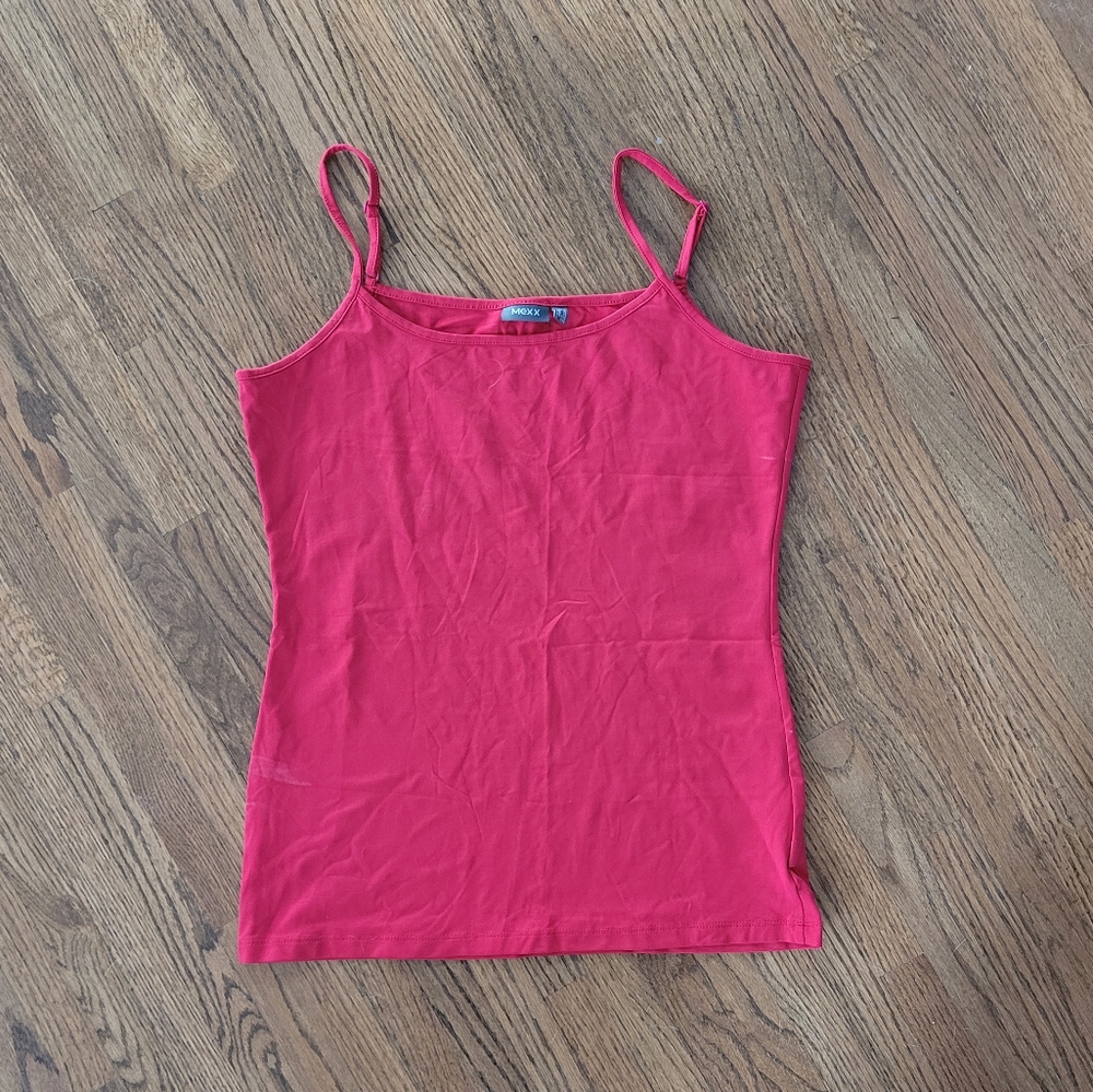 Red camisole